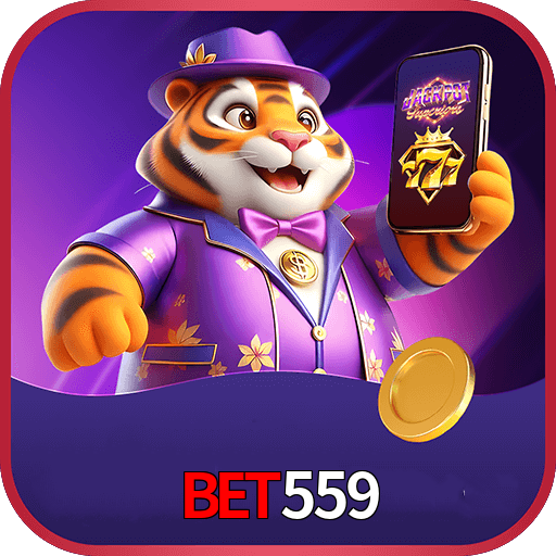 Imagem promocional da BET559 mostrando a plataforma e suas vantagens